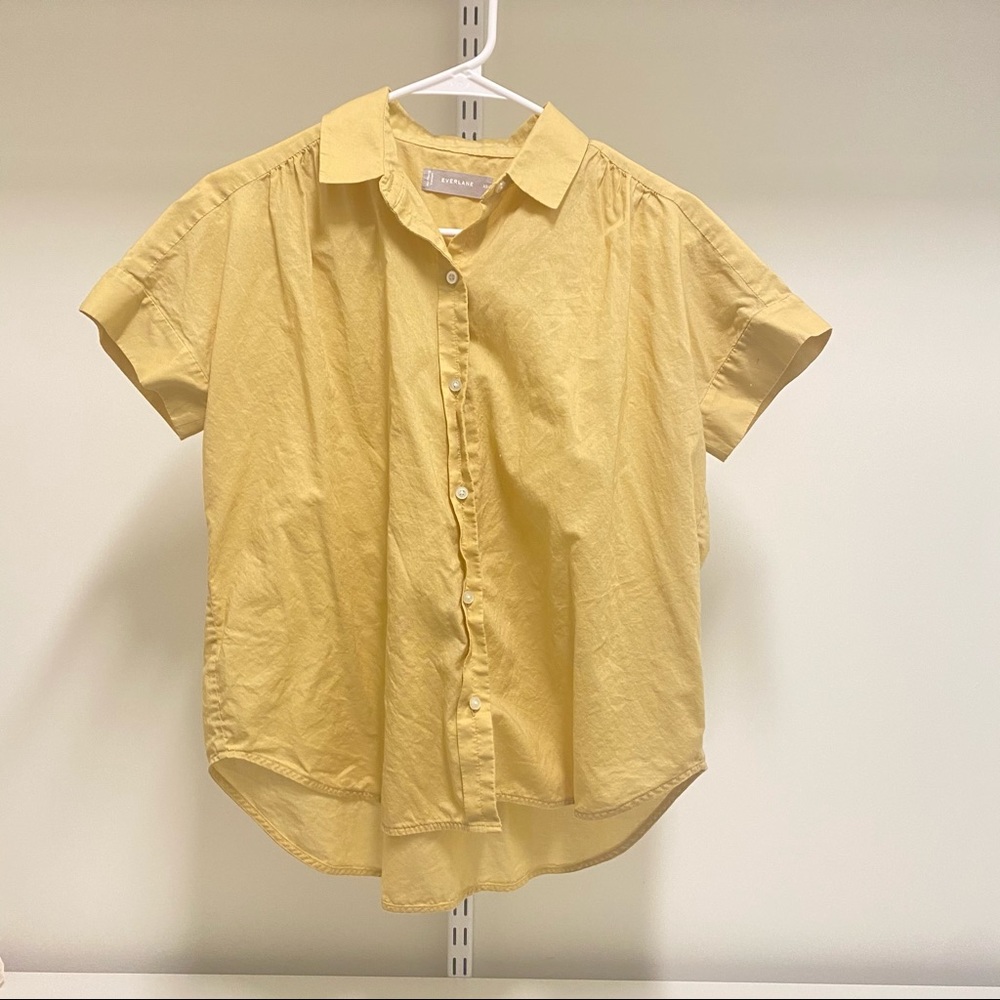 Everlane Yellow Shirt